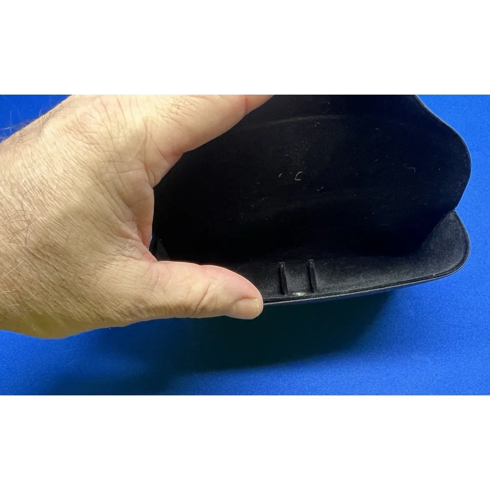Genuine Ray-Ban Semi-hard Sunglasses Case Black Faux Leather UV‎ Protection